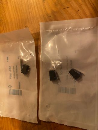 The switches requiring fitting