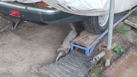 Removing the Rear Silencer was 'The Job From Hell'