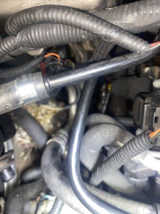 Old shield material before extraction 