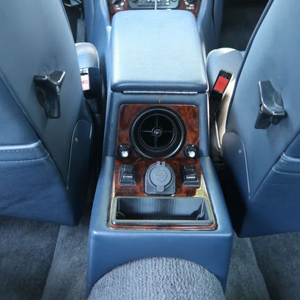 added VDP rear console