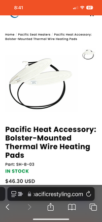 side bolster heaters. I think the measurements will fit