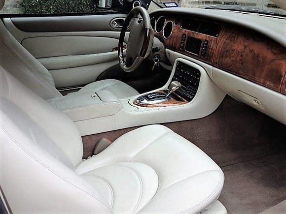 2005 Jaguar XKR Coupe with Ivory Interior - "R" Performance Package