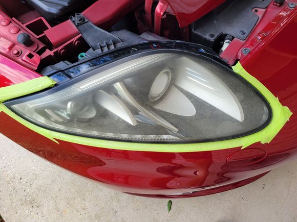 Passanger side before