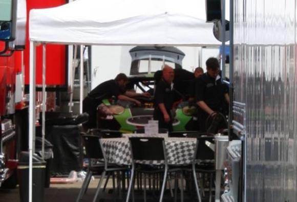 2010 GT2 Jaguar RSR XK paddock pic