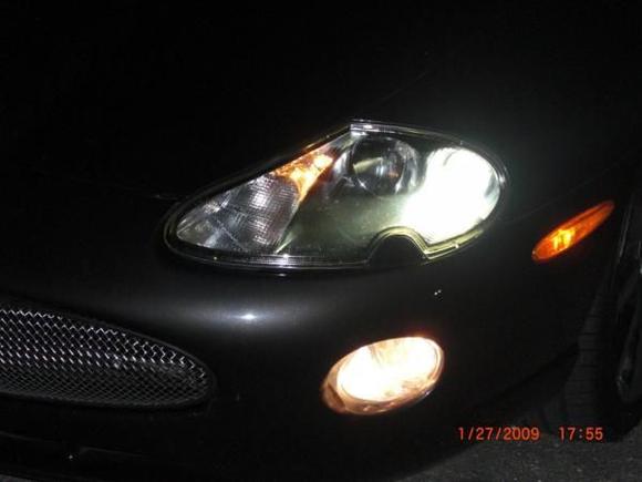 Jag Fog 3 - New Osram Ultrastar H1 Fog Lights