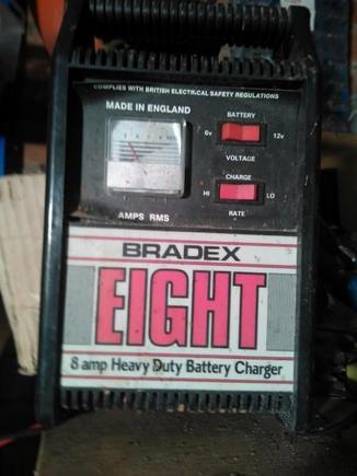 2 amps showing....4 amps ideal for best results....