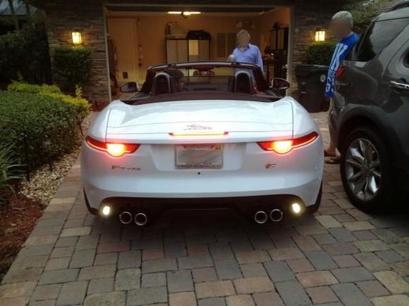 Neighbor's son taking it for a test drive - yes, how I roll