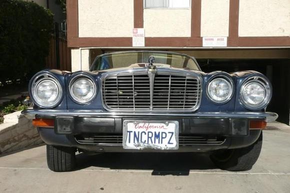 'Tea and crumpets' is the license plate