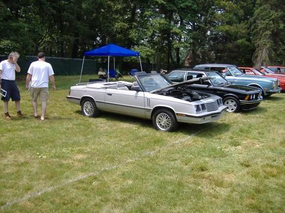 Some high class company at the show