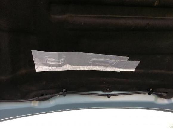 Aluminum tape to the rescue...