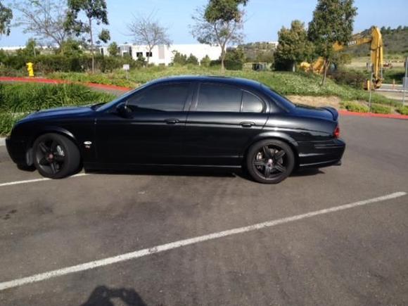 Lowered &amp; blacked out trim