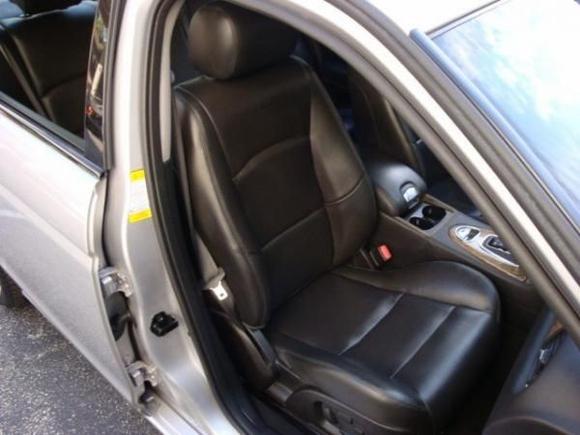 passenger front interior