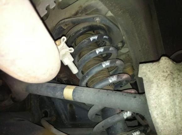 Old Shocks to be replaced with Bilstein shocks.