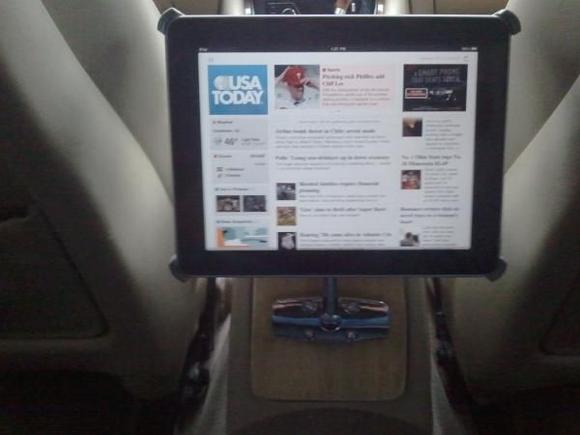 iPad in place!