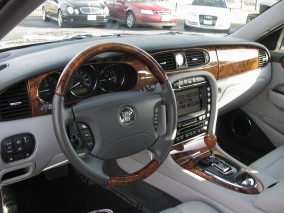 2004 XJ8 after navigation installed. 
What project.  not for the typical do-it-yourself er.