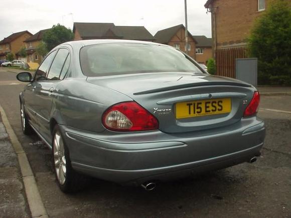 Jaguar X type 2.5 V6 Sport rear
