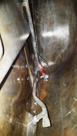 Post "Metal Prep".  Looks pretty good.  Light surface rust, which is acceptable.