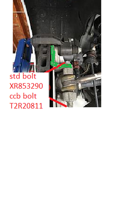 rear suspension stay bolt
