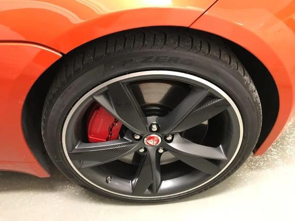 Right front wheel