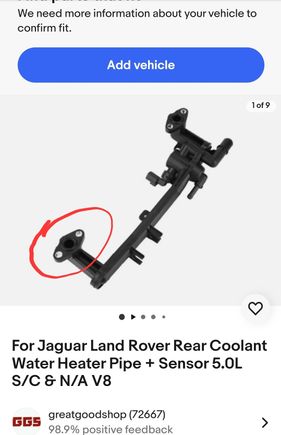 I also noticed some of these plastic ones have only 2 mounting screws, while the aluminum has 3 holes. Can anyone give some insight on this? How do I know which one I need? 

Car is a 2016 XJL 