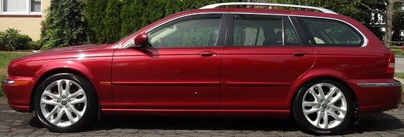 Eibach suspension (prokit) with x-type sport wheels.