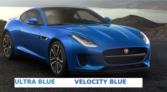 Ultra blue is € 1150 and velocity blue € 7500 in Europe...