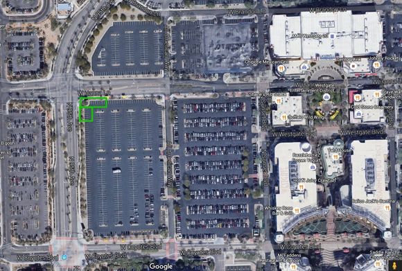Westgate Entertainment DIstrict, Glendale.
Meet at the green rectangles.
