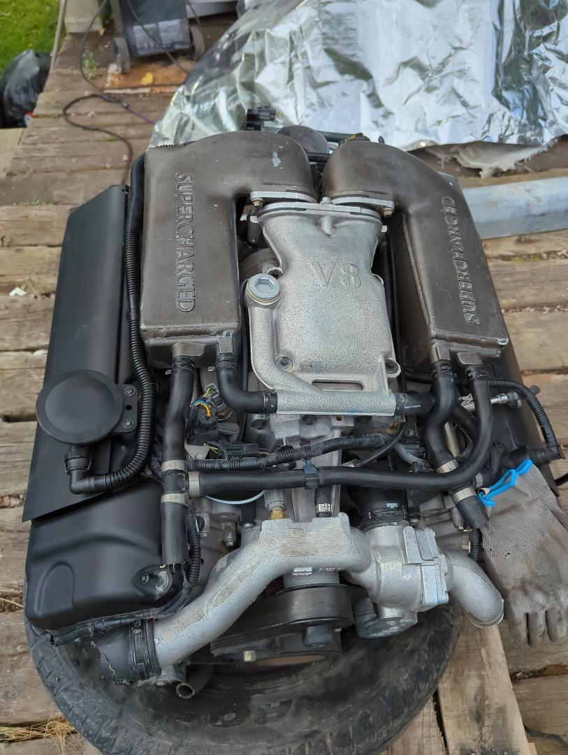Engine - Complete - Engine parts from 06 XKR 4.2 supercharged, AJ33s - Used - 2003 to 2006 Jaguar XKR - Rochester, NY 14428, United States