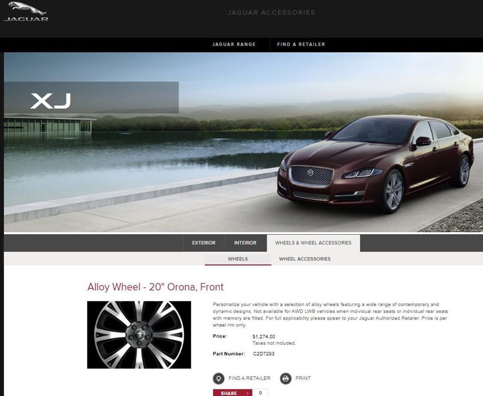 Wheels and Tires/Axles - Jaguar 20 Inch Staggered Rims - "Orona" - Original - With TPMS Sensors - New - All Years Jaguar All Models - Toronto, ON L7A0T7, Canada