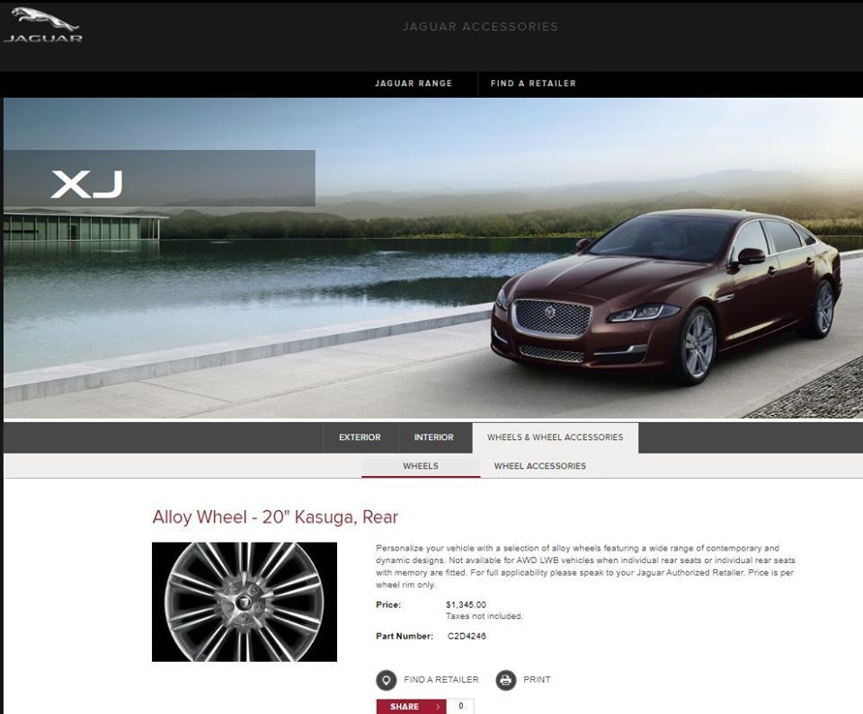 Wheels and Tires/Axles - Jaguar 20 Inch Staggered Rims - "Kasuga" - Original - W/TPMS & Pirelli Tires - New - All Years Jaguar All Models - Toronto, ON L7A0T7, Canada