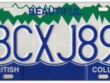 1989 Jeep XJ Cherokee Pioneer - Personalized Plate
