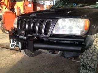 winch bumper finally making some progress