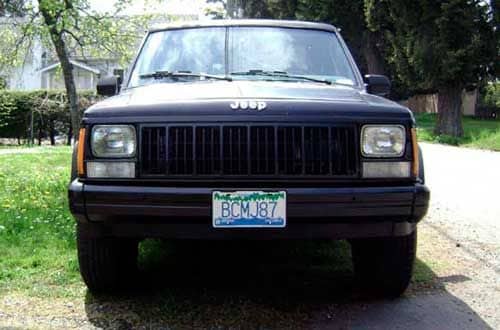 87 Manche Blackface.. no more bling bling chrome grill.