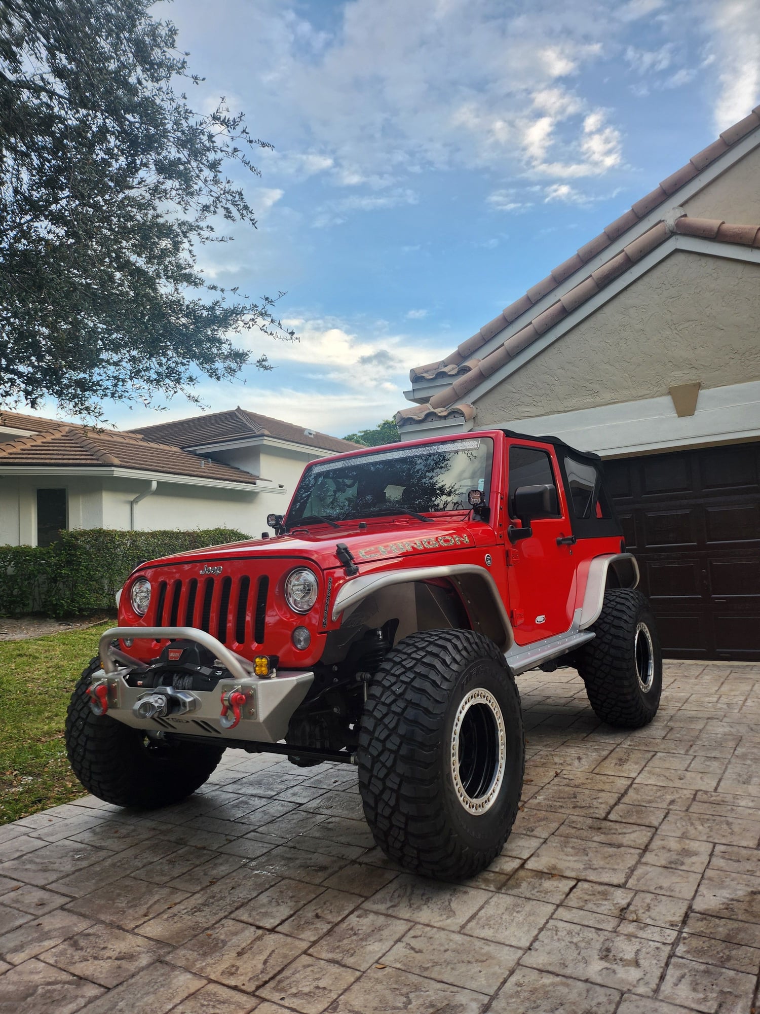 2018 Jeep Wrangler - Jeep Rubicon - Used - VIN 1C4BJWCG8JL802314 - 37,500 Miles - 6 cyl - 4WD - Automatic - Truck - Red - Coral Springs, FL 33076, United States