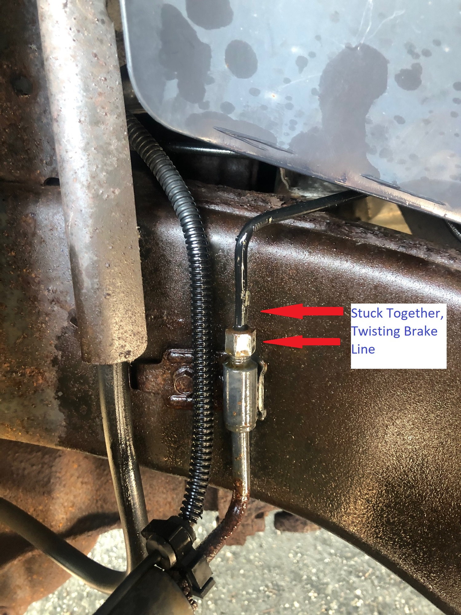 Brake Hose/Line Separation  - The top destination for Jeep JK  and JL Wrangler news, rumors, and discussion