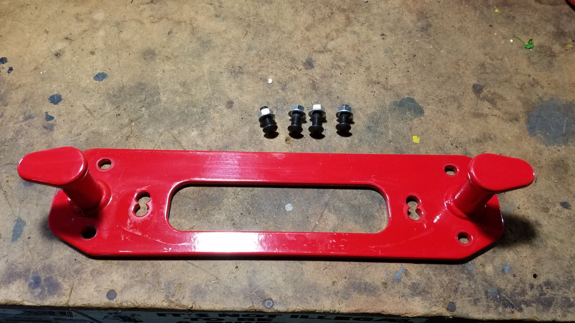 Accessories - Maximus 3 Winch Plate - Used - 2013 to 2018 Jeep Wrangler - East Springfield, PA 16411, United States