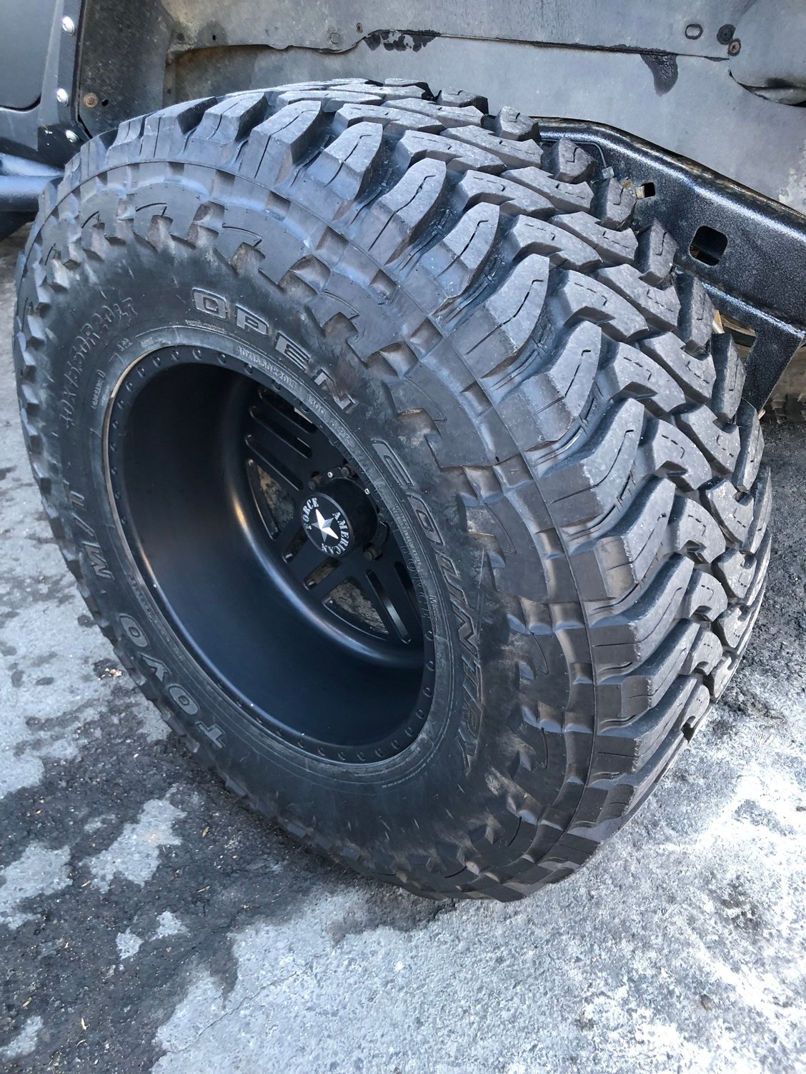 Wheels and Tires/Axles - American Force 20x14 Rims Set (4) 40" Tires - Used - 2007 to 2018 Jeep Wrangler - Sacramento, CA 95826, United States