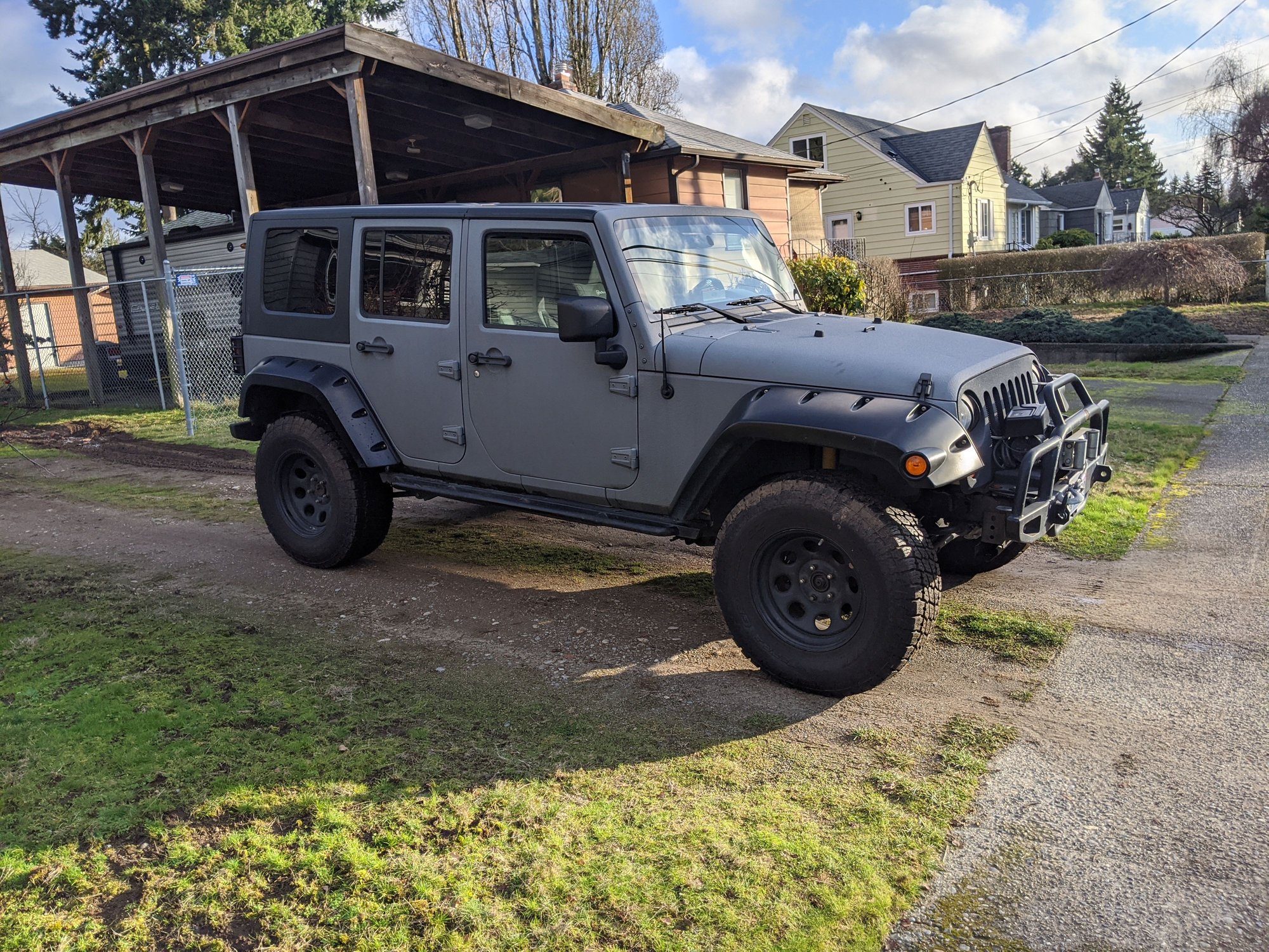 2008 Jeep Wrangler - 2008 Jeep Wrangler Unlimited Rubicon $18,500 OBO - Used - VIN 1J4GA69148L531572 - 174,271 Miles - 6 cyl - 4WD - Automatic - SUV - Gray - Burien, WA 98146, United States