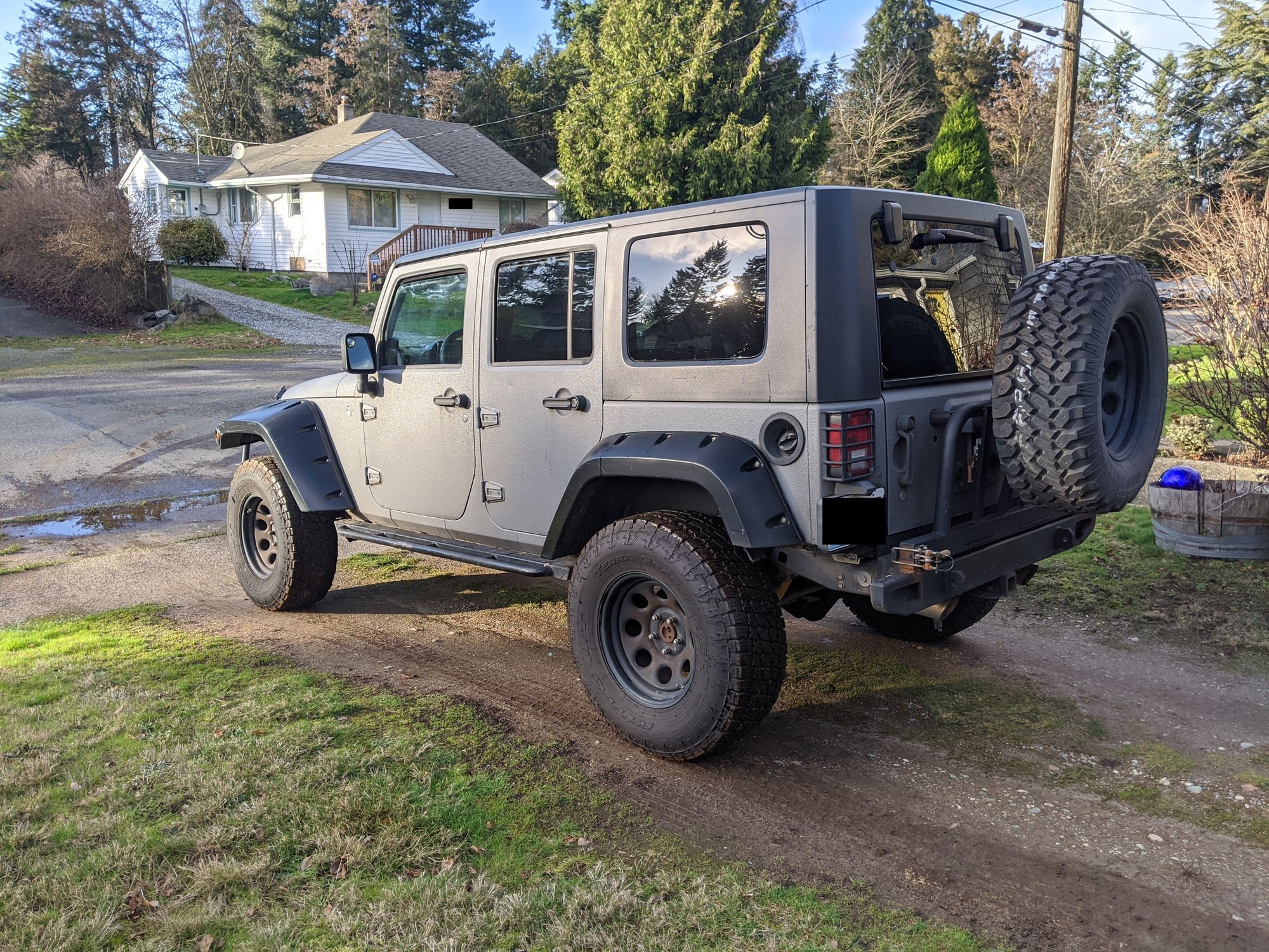 2008 Jeep Wrangler - 2008 Jeep Wrangler Unlimited Rubicon $18,500 OBO - Used - VIN 1J4GA69148L531572 - 174,271 Miles - 6 cyl - 4WD - Automatic - SUV - Gray - Burien, WA 98146, United States