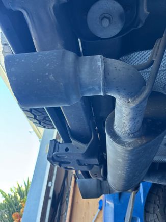 Back Bumper view from underneath 