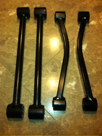 OEM 2012 4dr Sahara JK, Rear lower and upper control arms. All have 8000 miles on them when uninstalled. No off-roading was done when installed. Almost perfect condition. $25 bucks each per lower control arm plus shipping, $20 bucks each for the upper control arm plus shipping.