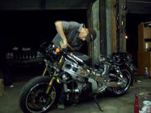 puttin a busa together at 4 am..