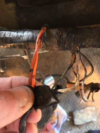 These wires aren’t attached to anything off the pig tail