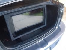 PS3 TV down in TRUNK