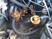 Why 2 fuel filters? Anyone know the stock hose size?
