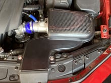 Carbon Fiber dual intake for Mazda3