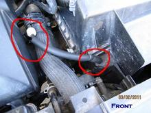 Stock Vaccuum Line that needs to be plugged if going aftermarket SRI or CAI