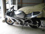 2002 Kawaski ninja 636 - sadly I don't have her anymore. lol