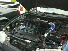 Front View of KLZE in the MX6 LS