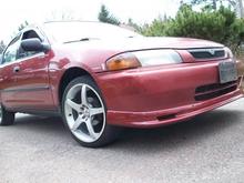 Mugen front Lip
925 Max Racing rims 17"